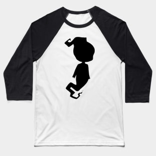 Ghost buddy silhouette Baseball T-Shirt